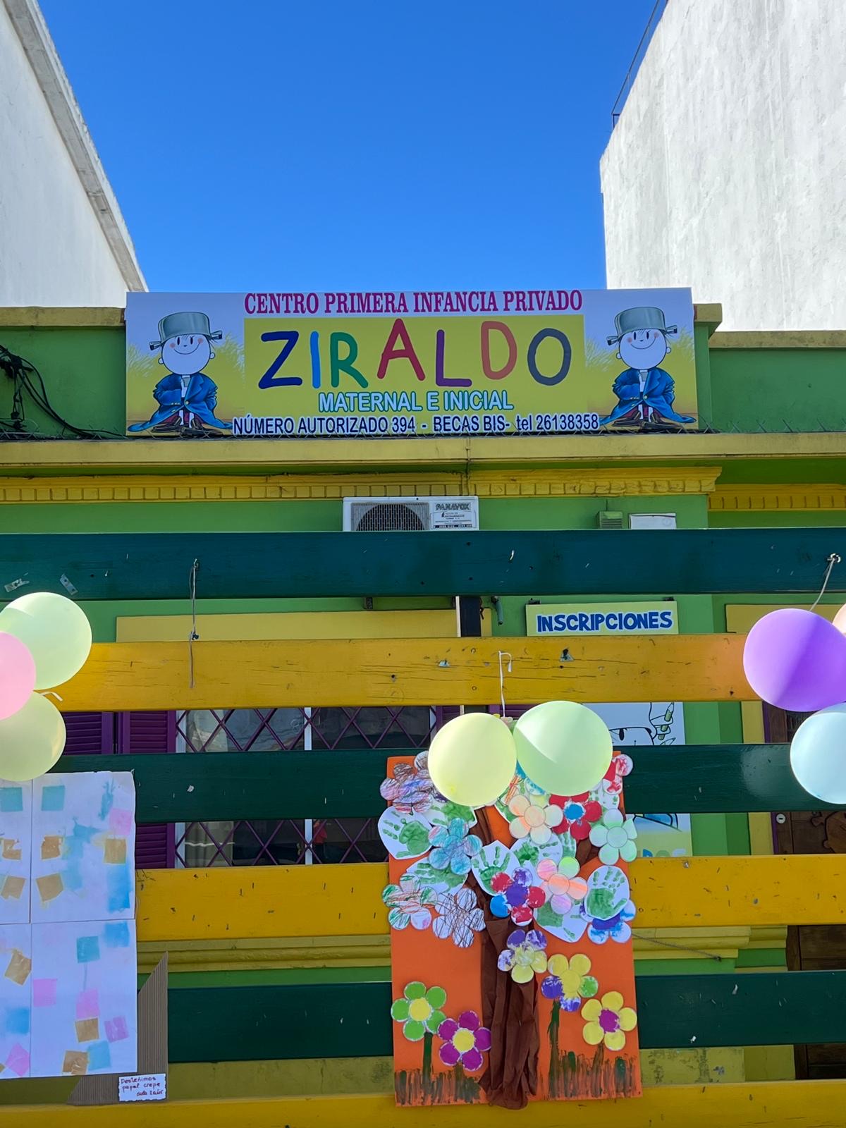 Cartel para centro de primera infancia